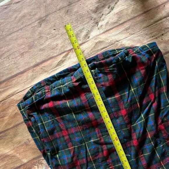 Vintage L.L. Bean Plaid Hoodie - Picture 4 of 5